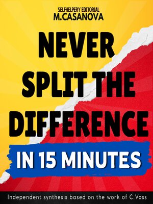 cover image of Never Split the Difference--In 15 Minutes.